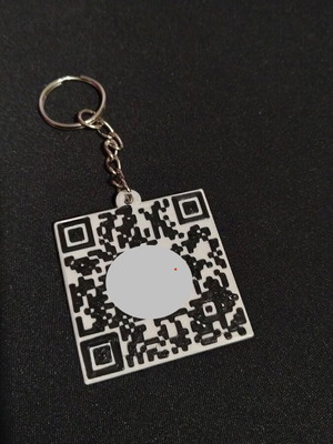Work Card Keychain black made to order