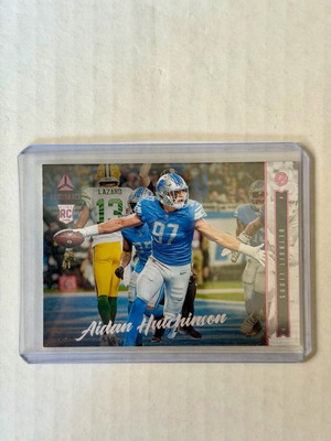 2022 Panini Chronicles Luminance Update Rookies Aidan Hutchinson #219 Pink RC καινούργιο