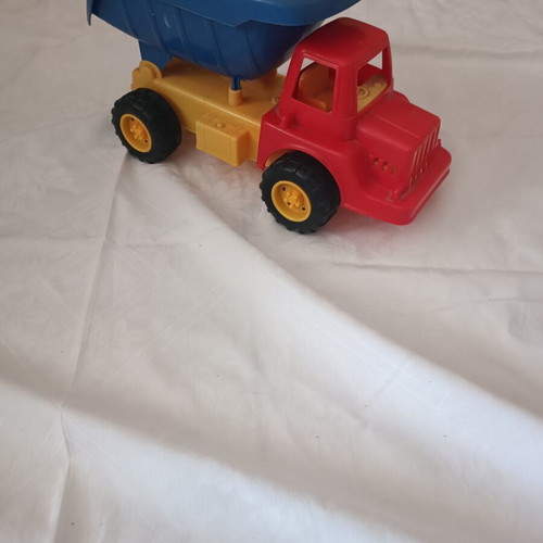 Plastic colorful large toy truck like new
