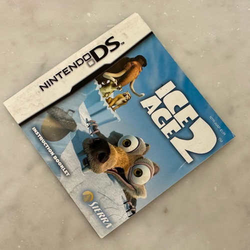 Ice Age 2 Instruction Manual