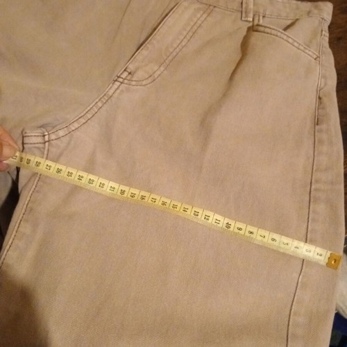 Bershka Wide Leg Pants beige size EUR 36 like new