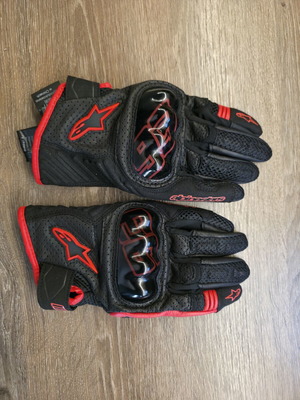 Alpinestars motorcycle gloves medium, new
