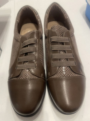 Brown casual shoes size 41 from Italy