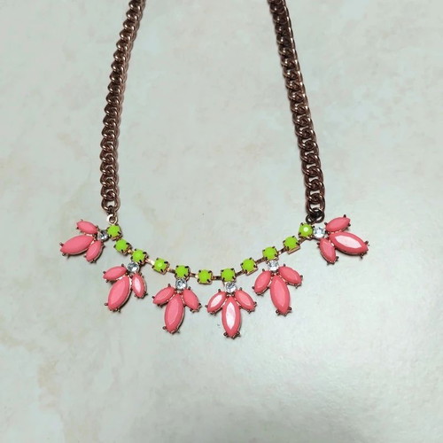 Accessorize Boho Necklace colorful statement summer jewelry