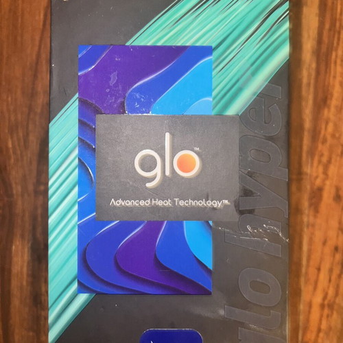 Glo Hyper Tobacco Heating Device new in box, blue