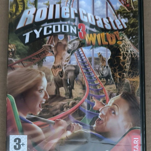 Rollercoaster Tycoon 3 Wild! Expansion Pack for PC like new