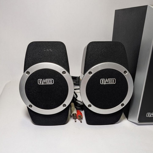 Sweex SP002 2.1 Computer Speakers 175W used