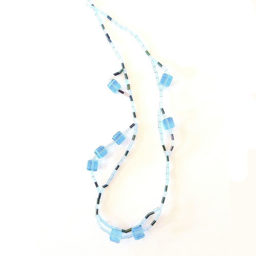 Crystal handmade choker new, length 41.5 cm