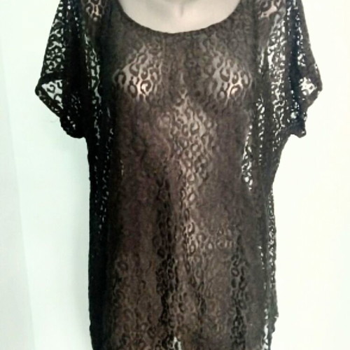 Lace tunics like new, set of 2, plus size