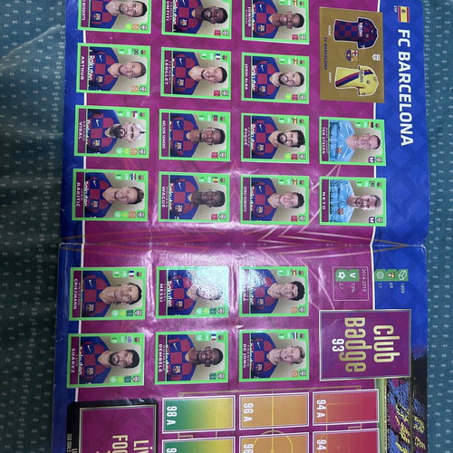 Panini FIFA 365 2020 Official Sticker Album used
