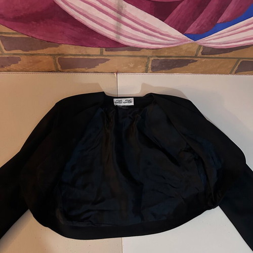 Zic Zac Black Bolero Jacket new, size large