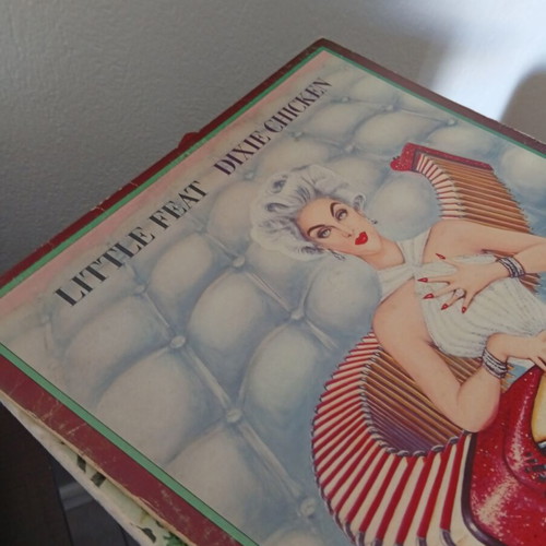 Little Feat rock vinyl records used, pack of 2, Greek editions