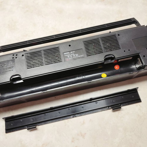 International AK-21 Vintage Boombox used, dual cassette radio 90s