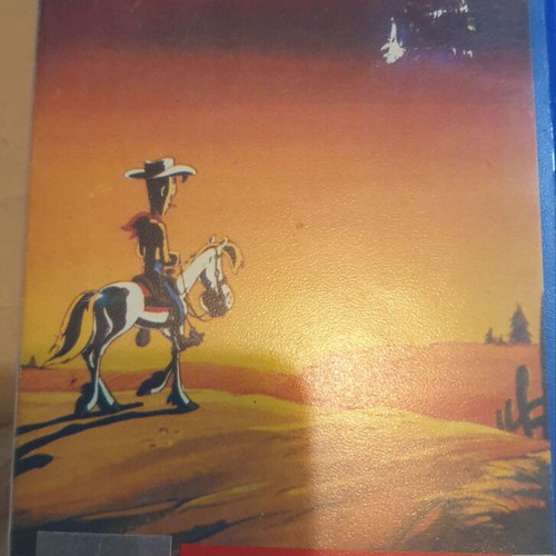 Lucky Luke VHS tape used, dubbed animated series