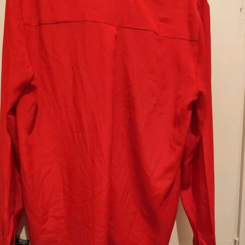 Red shirt Stradivarius X large Eur 42 like new