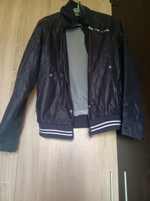 Zara men's windbreaker jacket like new, purple, size S