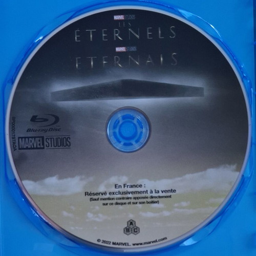 Marvel Studios Eternals Blu-ray movie, action fantasy adventure