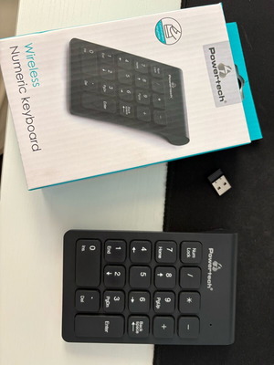 Powertech Bluetooth numeric keyboard like new