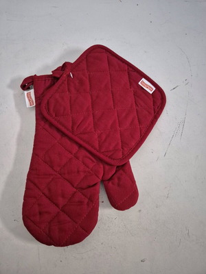 Kitchen glove with pot holder new