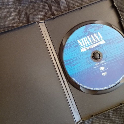Nirvana Nevermind DVD used, rock documentary