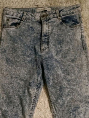Bershka Jeans no28 used, skinny, elastic, high waist