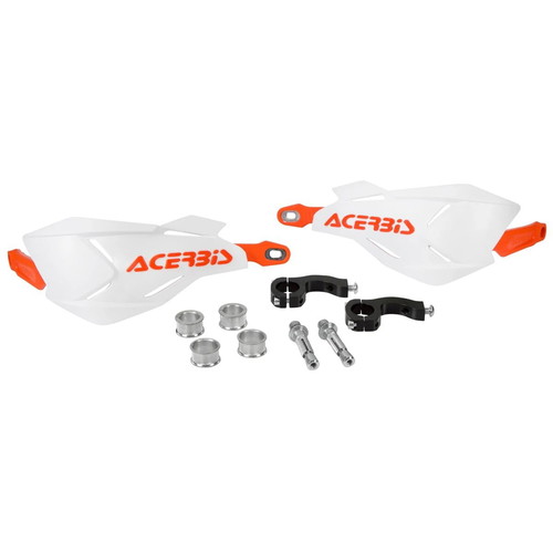Acerbis X-Factory universal handguards new, white/orange