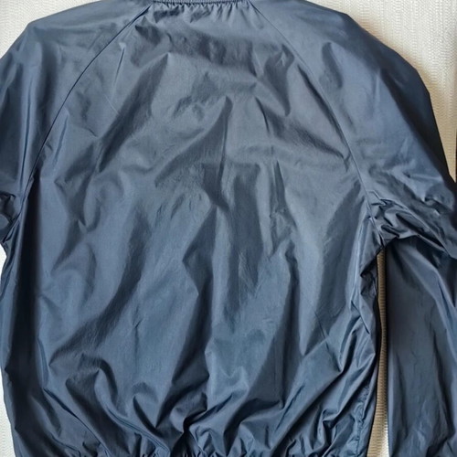 Lacoste L!VE bomber jacket men's like new, black and orange