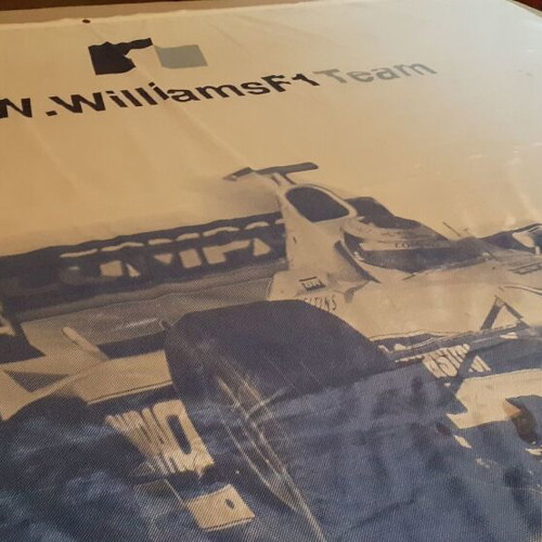 BMW Williams F1 Team Flag original, new