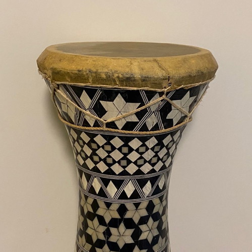 Egyptian handmade doumbek used with crack