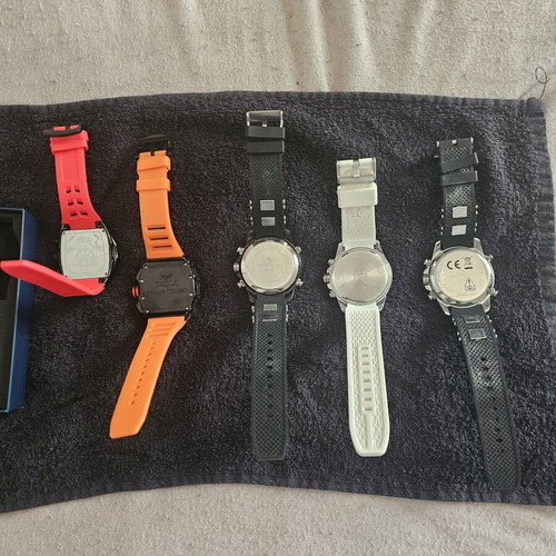 Watches for Men Set of 5 Like New