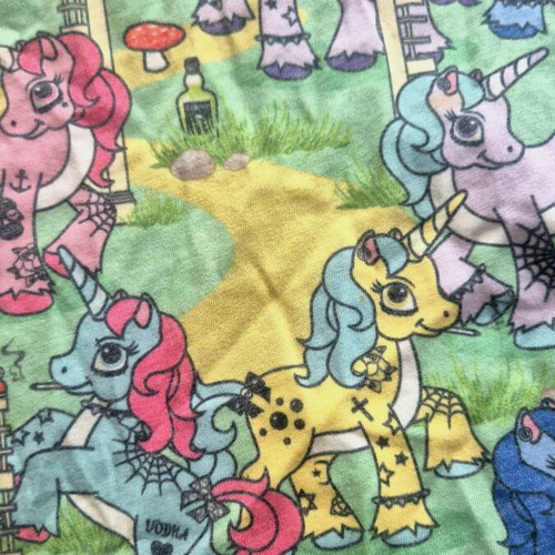 My Little Pony sleeveless top medium to large, used