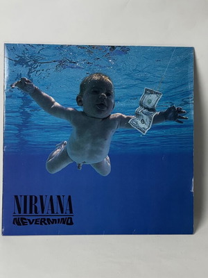 Nirvana Nevermind δίσκος βινυλίου LP μεταχειρισμένος, grunge rock