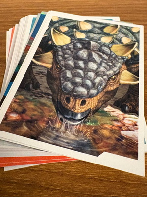 Αυτοκόλλητα Panini Paninipedia Dinos σετ 46 τεμάχια σαν καινούργιο