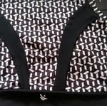 Sinsay Gym Set crop top small and leggings medium like new black white
