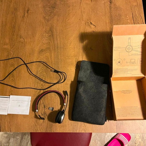 Jabra Evolve 65 MS Mono headset new, hybrid wired and wireless