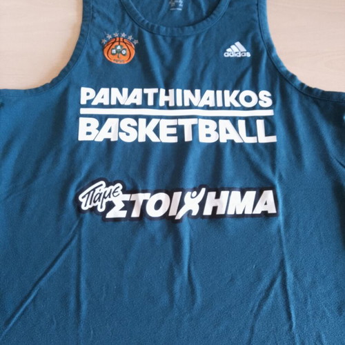Adidas Panathinaikos Basketball Jersey XXL like new, cotton