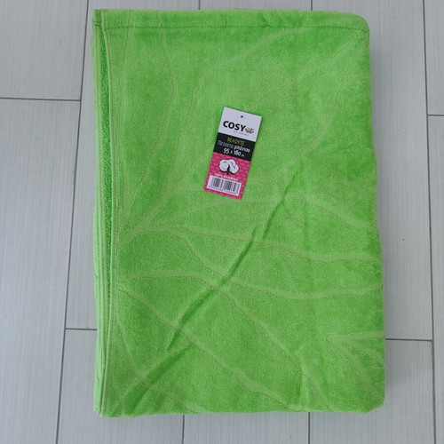 Beach Towel new, 95×180 cm, 100% cotton, light green