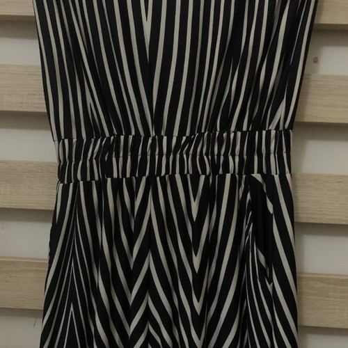 One-piece jumpsuit S/M strapless with elastic waist and pockets