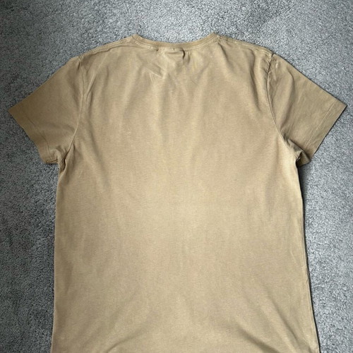 Gant t-shirt with original logo used, beige, size L