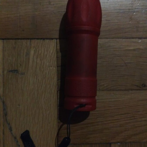 Flashlight new with small rechargeable batteries