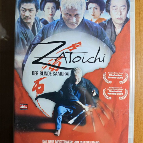 Zatoichi Der blinde Samurai DVD like new, Takeshi Kitano