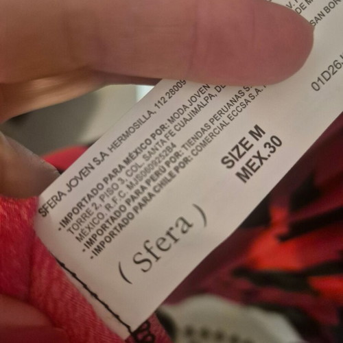 Sfera dress size M like new, multicolored