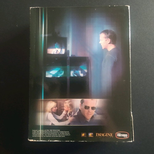24 Season 2 DVD Collection used, action thriller series with English subtitles