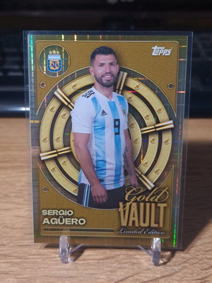 Topps Argentina Set 2026 Gold Vault Sergio Aguero καινούργιο