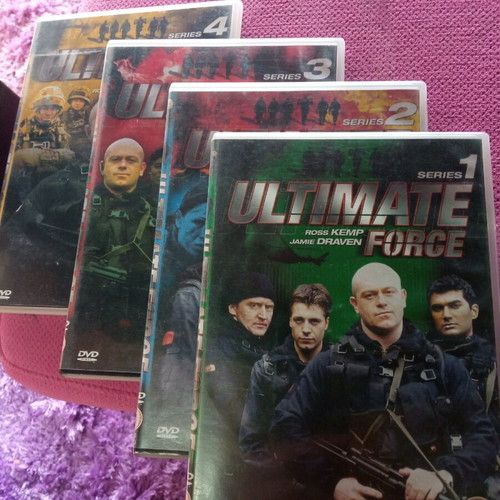Ultimate Force Series 1-4 DVD like new