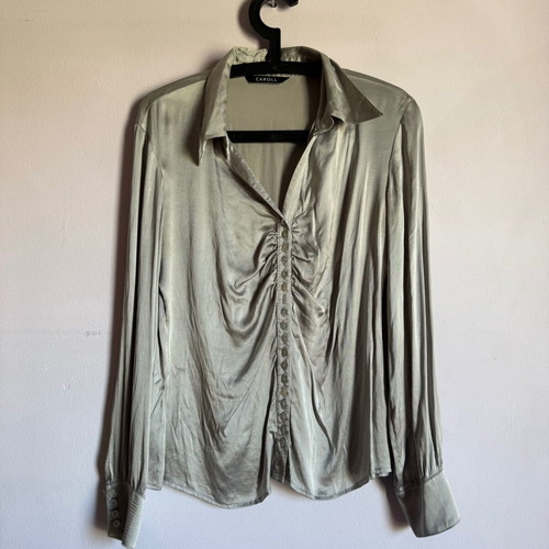 Silver shirt size 44