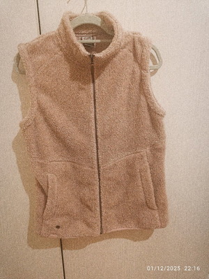 Mc Kinley fleece vest pink used, size Large