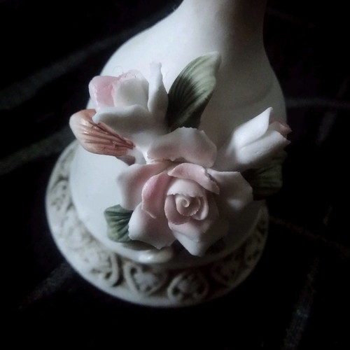 Decorative bell with flowers