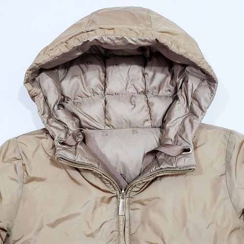Luisa Spagnoli women's puffer jacket like new, beige, size S-M
