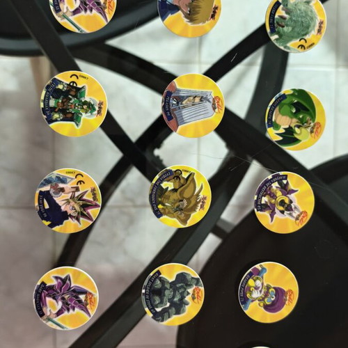 Yu-Gi-Oh Duel Tazos lot used